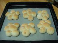 花パン焼き上げ