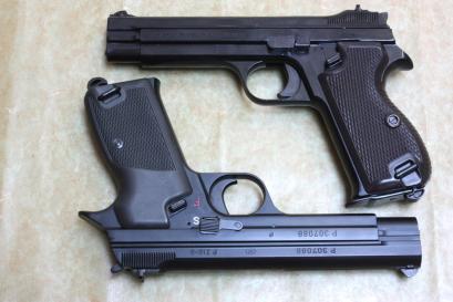 MGC SIG SP47／8 vs マルシン SIG P210 6mm