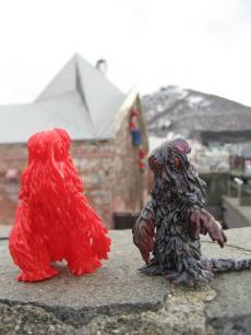 ヘドラと函館山