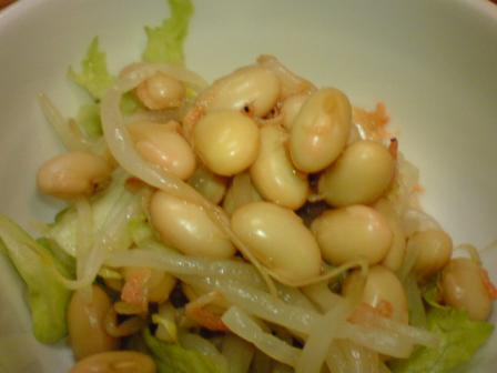 大豆のサラダ