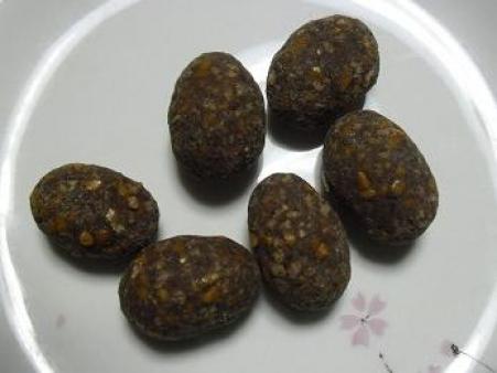 柿の種アーモンド　チョコ