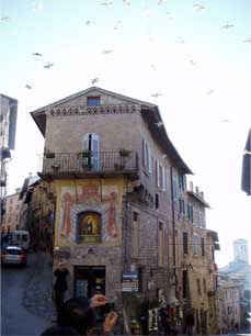 アッシジ街並み