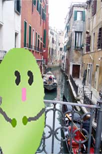 ベネチアの街並み