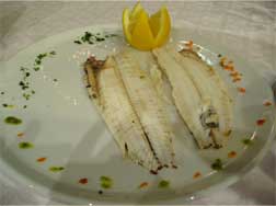 舌平目のムニエル