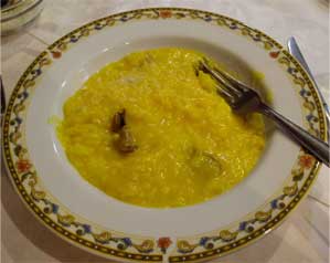 ミラノ風リゾット