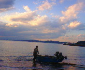 葉山の海