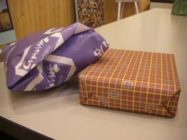 見栄子展示会080126　いただいたお菓子