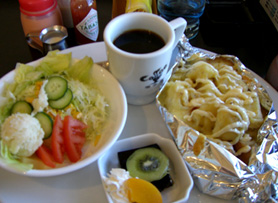 珈水亭のミックスポテト