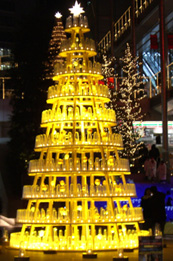 汐留黄色ツリー