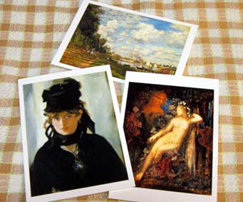 オルセー美術館展のポストカード.JPG