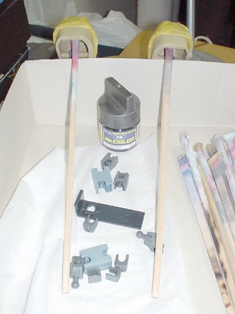 ゴッグ塗装準備