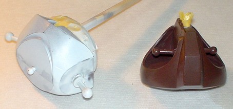 ゴッグ茶塗装前