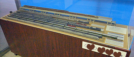 ロビー展示寝台列車2010