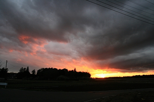 夕焼け