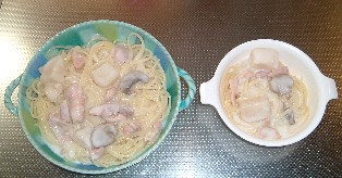 シチューパスタ2つ.jpg