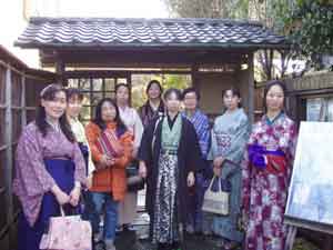 鏑木清方記念美術館で記念撮影☆