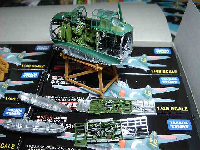 タカラトミー 連斬模型シリーズ 1/48 零式艦上戦闘機 52型 52甲型 