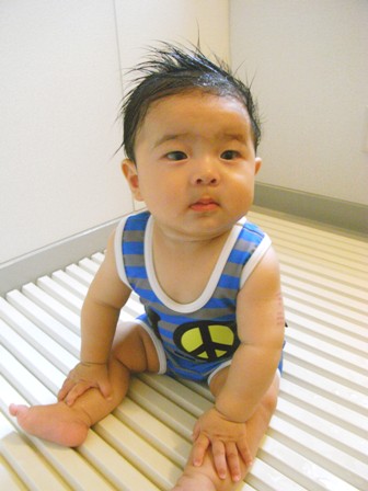 1006初めての水着に嬉し恥ずかしの駿さま