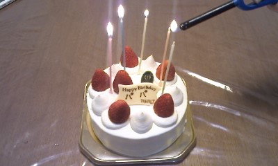 バースデイケーキ２