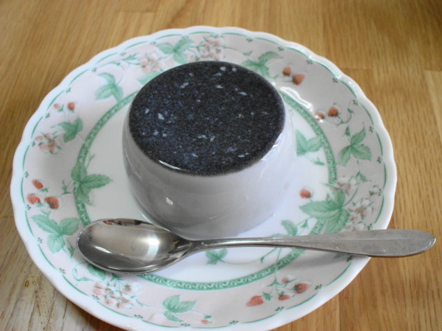 黒ゴマプリン～♪