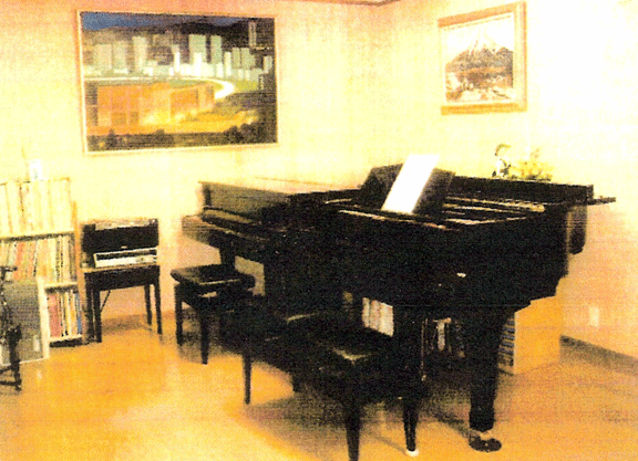 ピアノ教室の風景