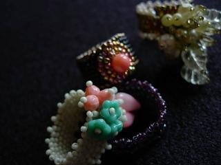 ステッチのリング