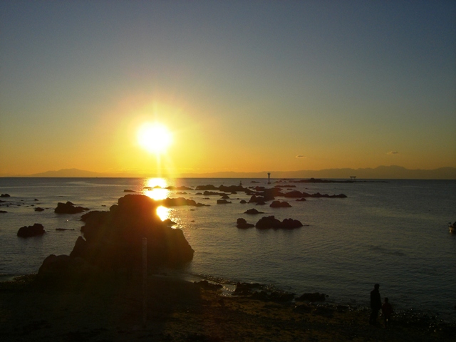 森戸海岸夕日.JPG