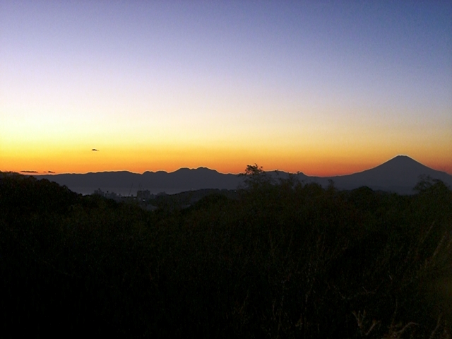 富士山と夕焼け.JPG