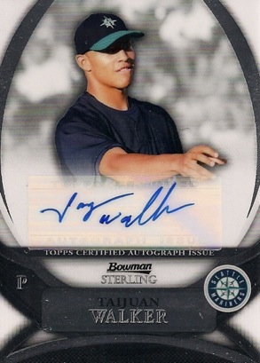 10 Bowman Sterling Baseball TAIJUAN WALKER