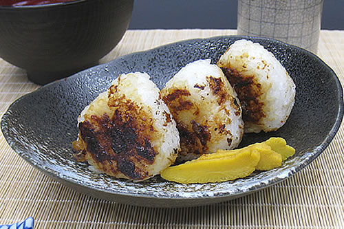 焼きおにぎり(焼鮎みそ)