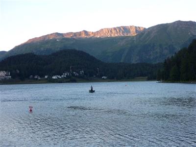 サンモリッツ湖