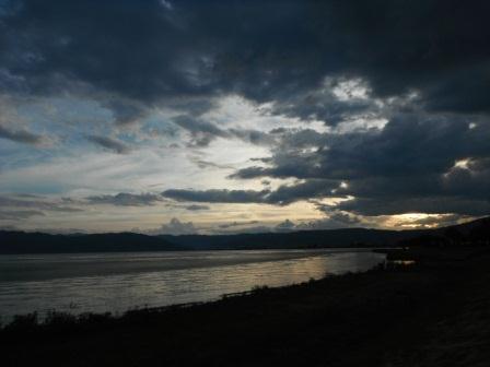 諏訪湖一周ラン