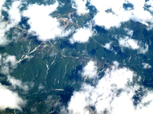 34th flight 中部→新千歳