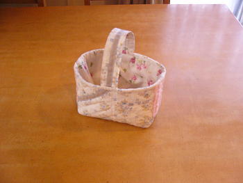布のカゴ