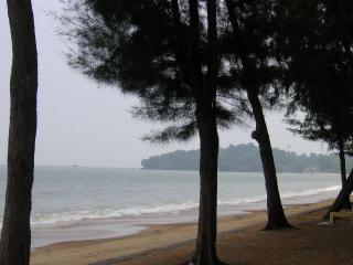 マレーシアの砂浜