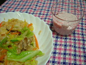 キムチチャーハン