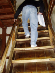 Bob in Himeji Castle