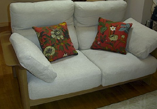 Iさん宅：新しいソファ