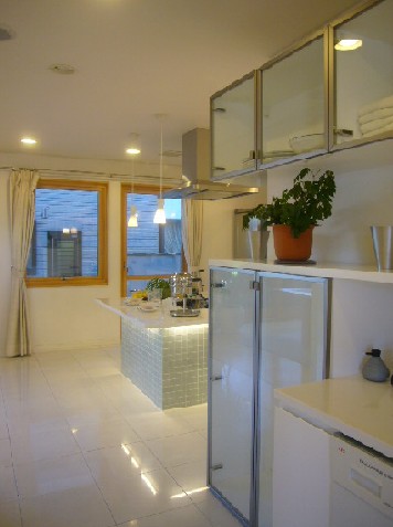 港北インター店キッチン