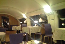 カシオペア食堂車