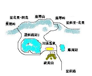 川湯地図