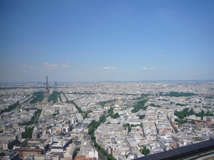 モンパルナス･タワーよりエッフェル塔