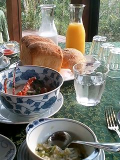 オーベルジュあかだま 朝食