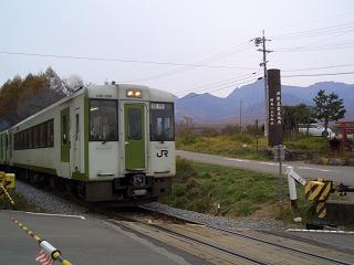 日本最高地点の踏み切り