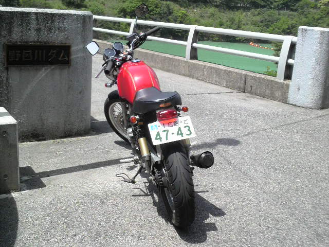 クラブマン（野呂川ダム）後ろ