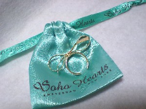 Soho Hearts Gold bow Ring
