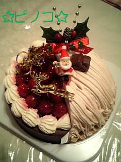 10’クリスマスケーキ：リーフさん：ハーフ＆ハーフ.jpg
