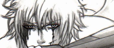 拍手絵の一部、一様白夜叉です。