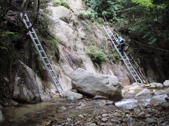 登山道流出箇所