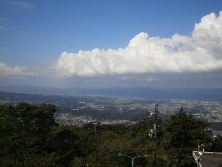 生駒山からの景色